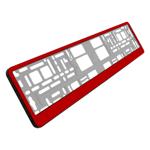 THOMASSS Ramka tablicy rejestracyjnej (czerwona) do SEAT